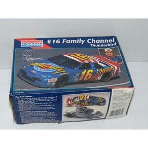 Monogram model kit 1995 #16 Family Channel Ford Thunderbird no decals donor kit
